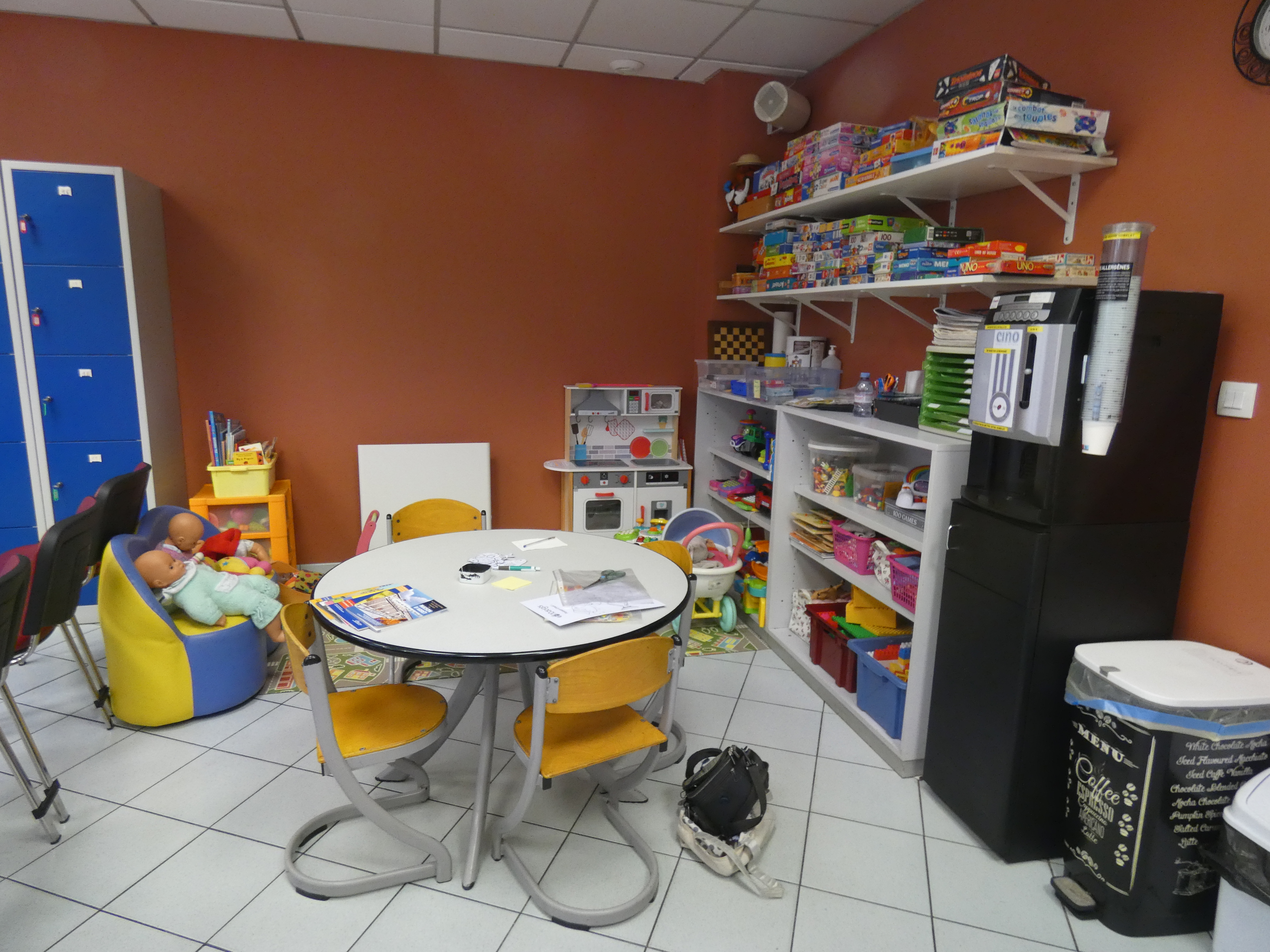 salle de jeux pour les enfants